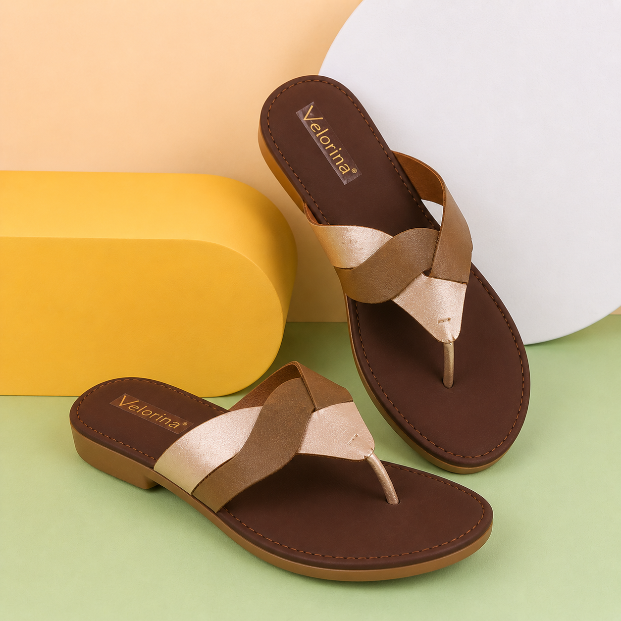 Luxe Studded Flat Sandals Stylish Everyday & Party Wear