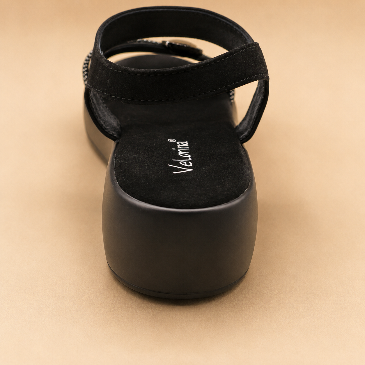 Floral Print Toe-Ring Wedge Sandals for Women