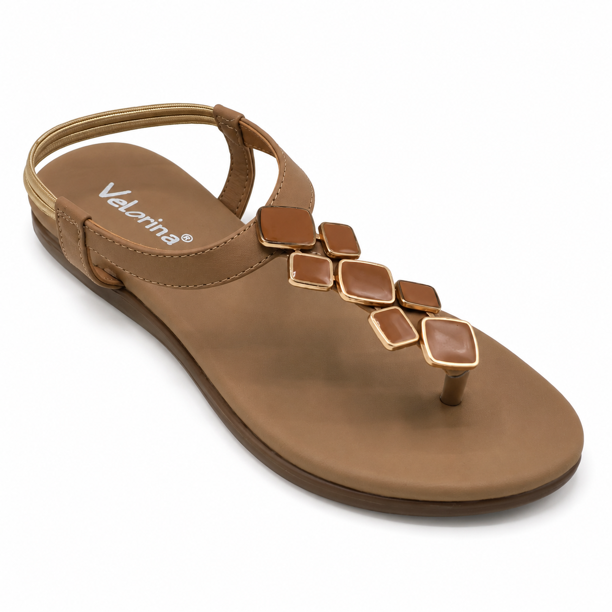 Velorina Women’s Stylish Flat Sandals – Elegant Casual & Everyday Wear Footwear