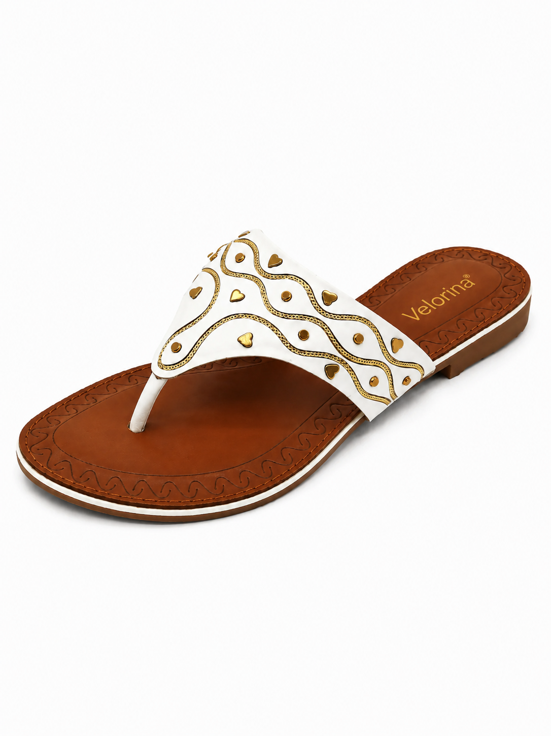 Velorina Women’s Ethnic toe Flats – Stylish Casual Sandals