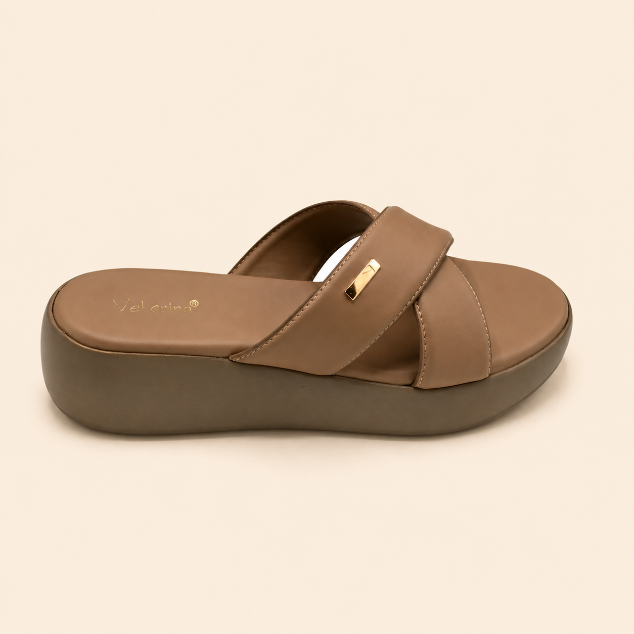 Velorina Women’s Comfort Wedge Slides – Stylish Casual Everyday Sandals